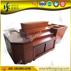 solid wood grain shelf