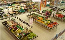 vegetable fruit display stand