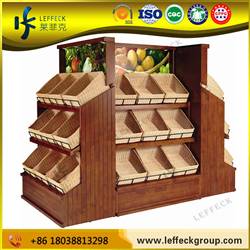 vegetables display case