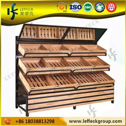 wooden racks for fruit