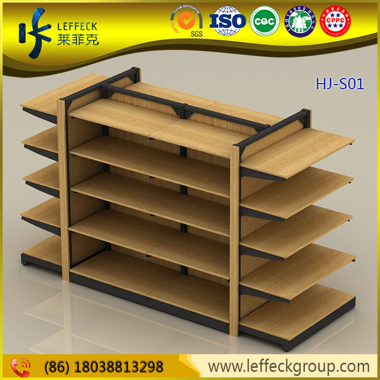 Double-sided Gondola Shelving
